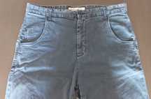 Calças chino carrot PRIMO EMPORIO azul, W32 como novas