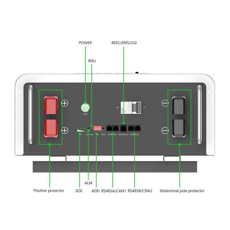 Akumulator LiFePo4 51,2V 100Ah 5,12Kwh Ogniwa EVE