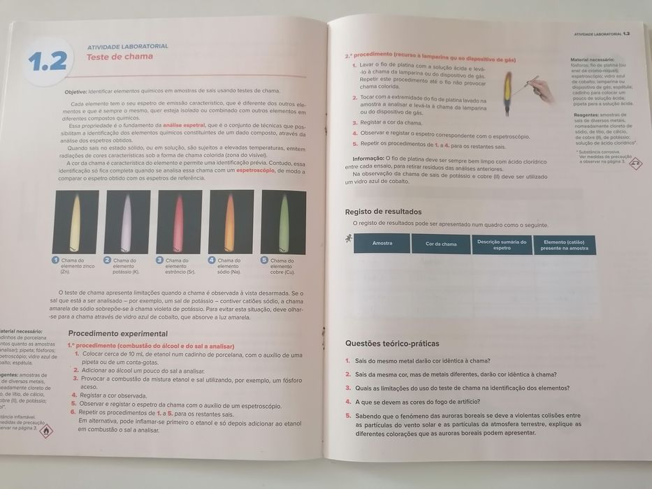 Jogo de Partículas, Física e Química A + Caderno Laboratorial