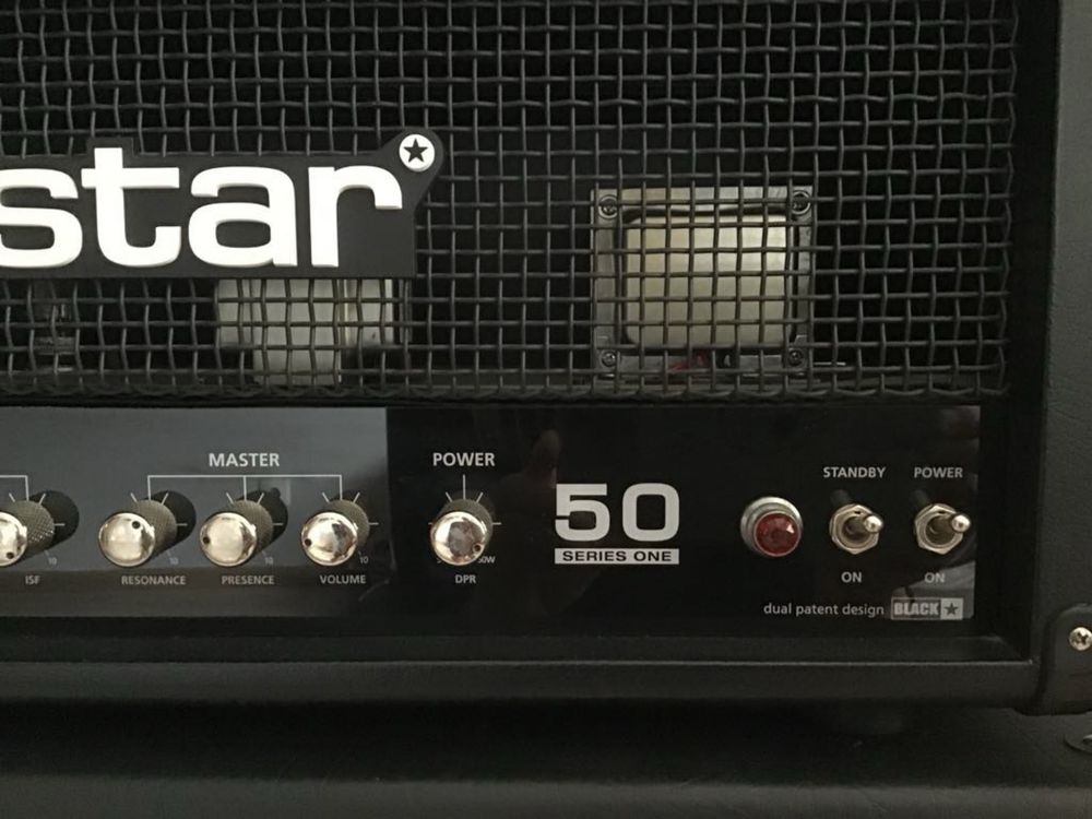 Blackstar 50 wraz z kolumna
