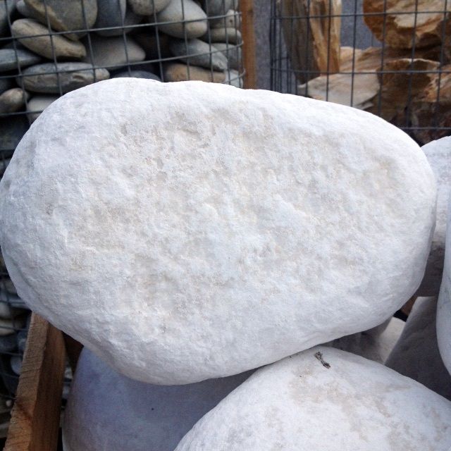 TASSOS greckie kamienie ogrodowe ozdobne białe