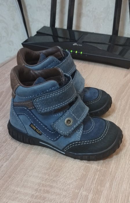 Шкіряні черевики, ботинки 21 розмір Ecco