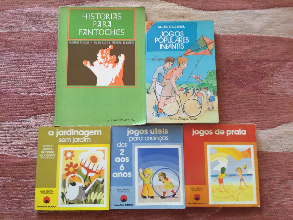 Livros Didácticos Jogos Infantis e Actividades para Crianças