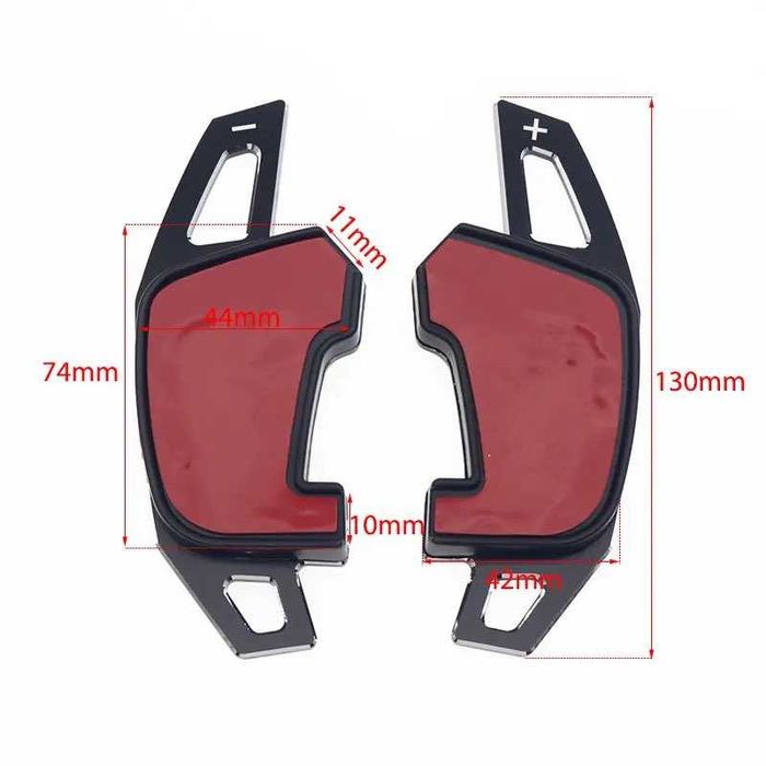 Patilhas de Volante em 3 Cores (Volkswagen Golf MK7, DSG) | NOVAS