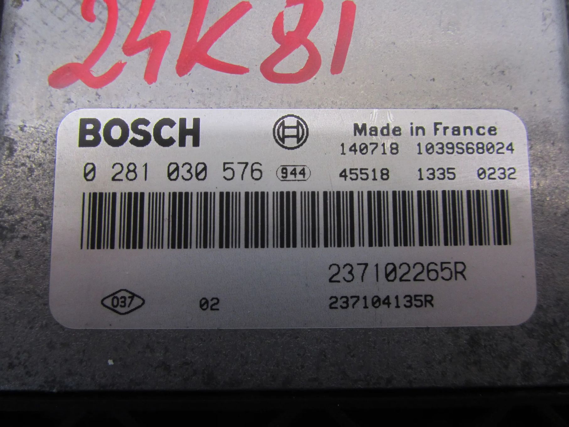 renault master III 2.3 dci komputer sterownik silnika 0281030576