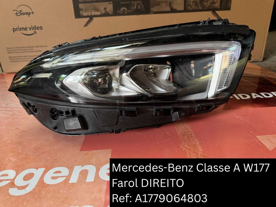 Farol LED original Mercedes-Benz Classe A W177 lado direito A177906