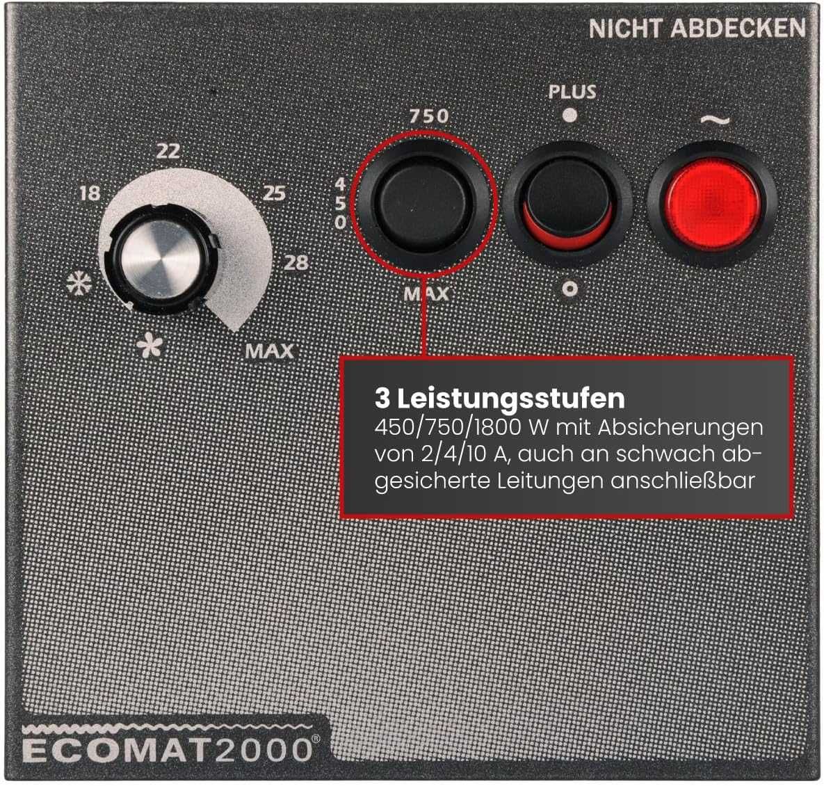 Termowentylator nagrzewnica przenośna ECOMAT2000