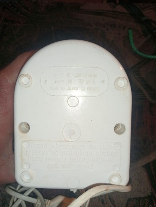 Podgrzewacz elektryczny do butelek DERKO Typ PB-1E