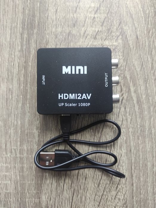 HDMI to AV RCA конвертер 1080р