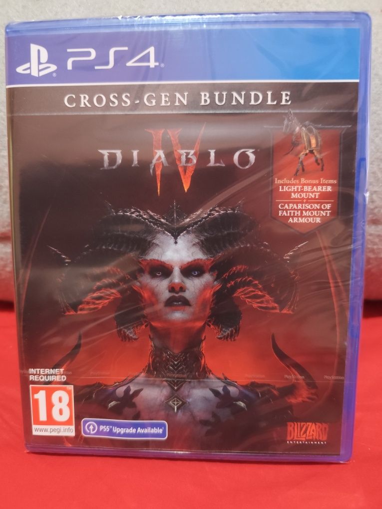 jogo Diablo IV - cross gen  PS4 / PS5 novo