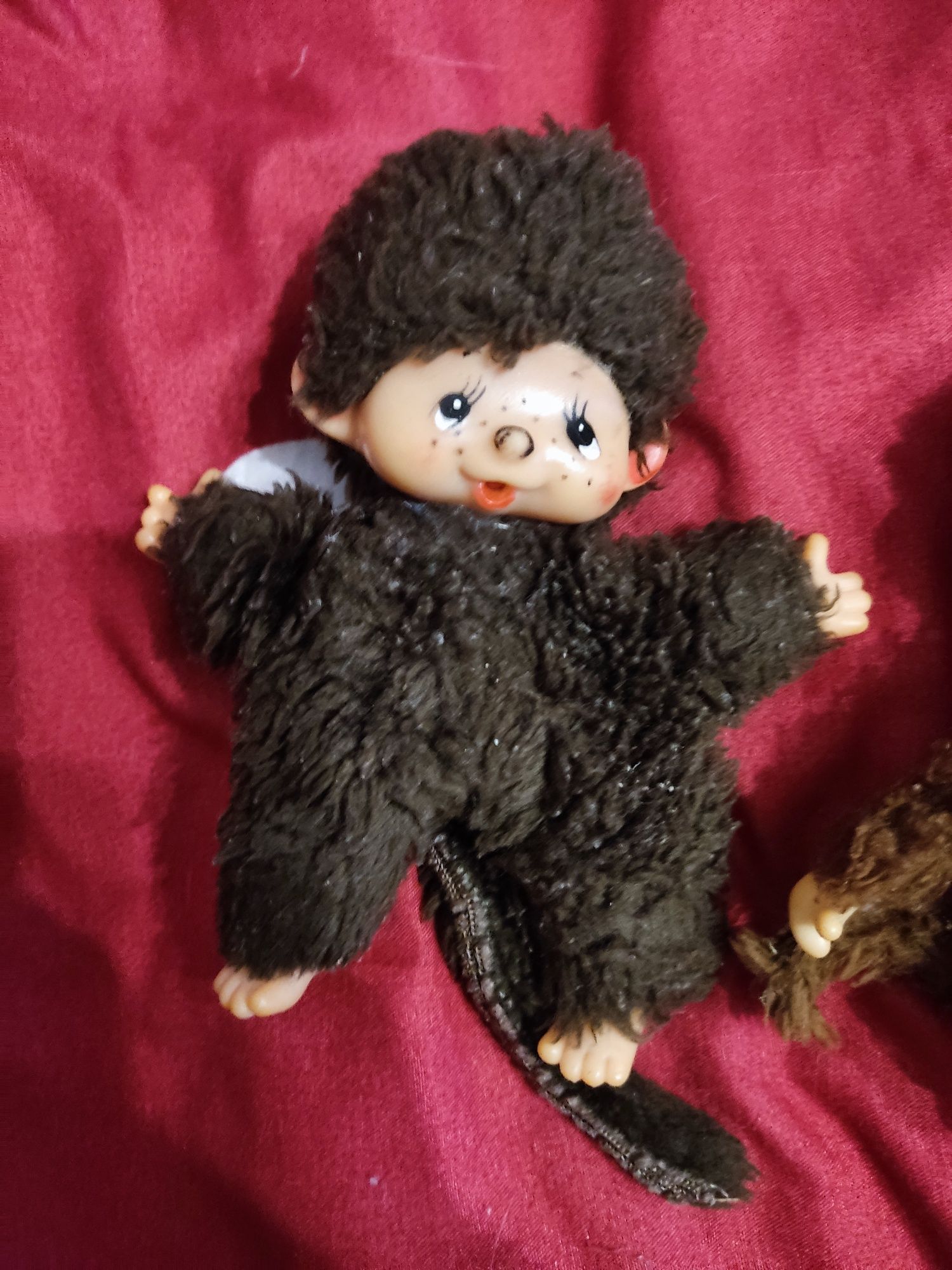 Maskotka Małpka Monchhichi rodzina prl