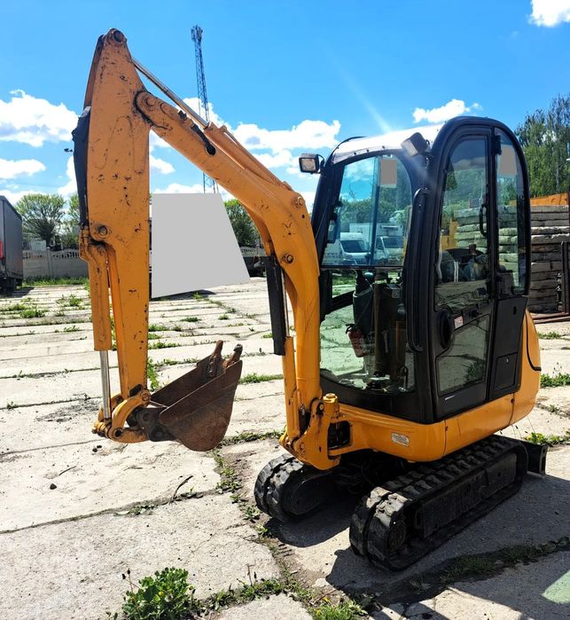 JCB 8018, 8014  rozsuwane gąsienice