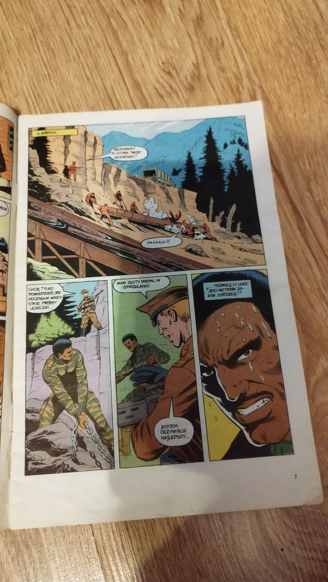 Komiks G.I.JOE Marvel 1993 rok