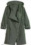 Kurtka wiosenna narzutka parka h&m rozm.S zielona khaki