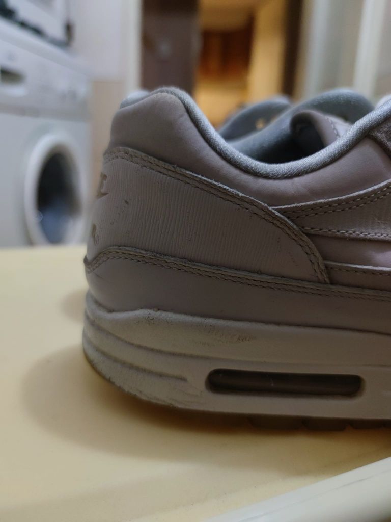 buty sportowe Nike air max leather premium white grey 41 40 sport retr