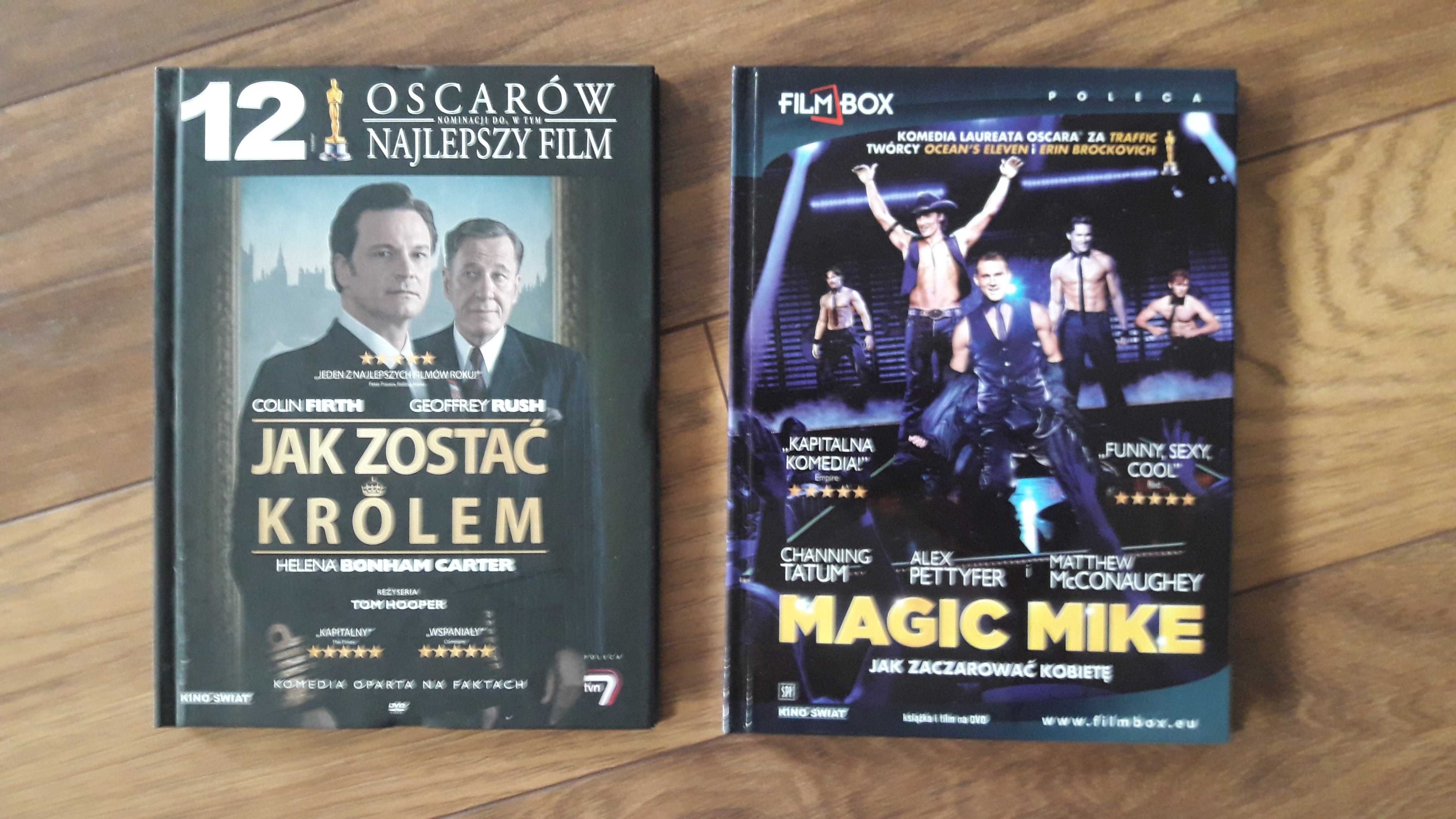 DVD Jak zostać królem i Magic Mike dwa filmy na DVD