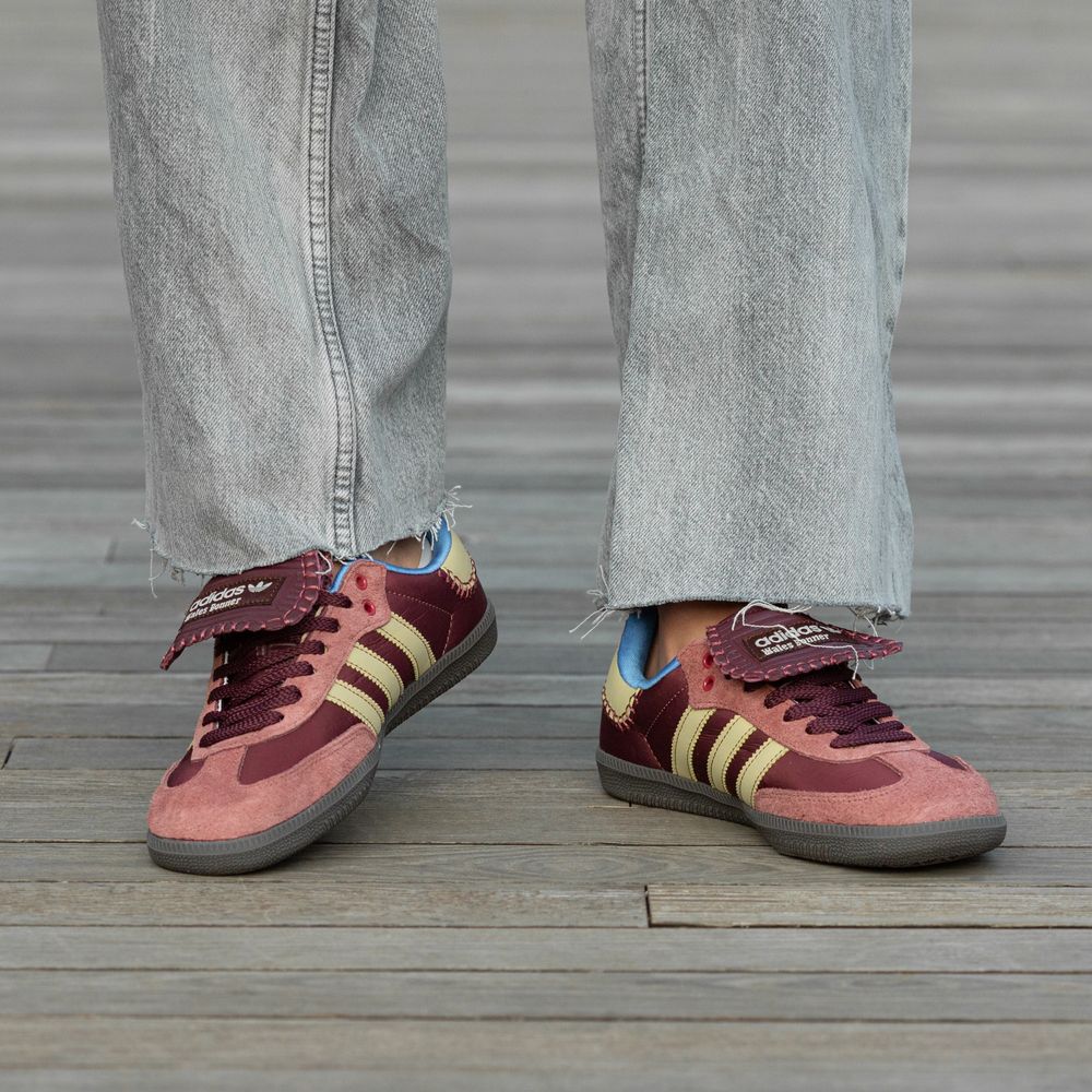 Кроссовки Adidas Samba Nylon Wales Bonner Fox Brown