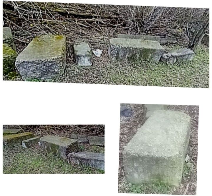 Фундаментные блоки старые со стройки.