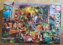 Puzzle 6000 zwierzęta nowe