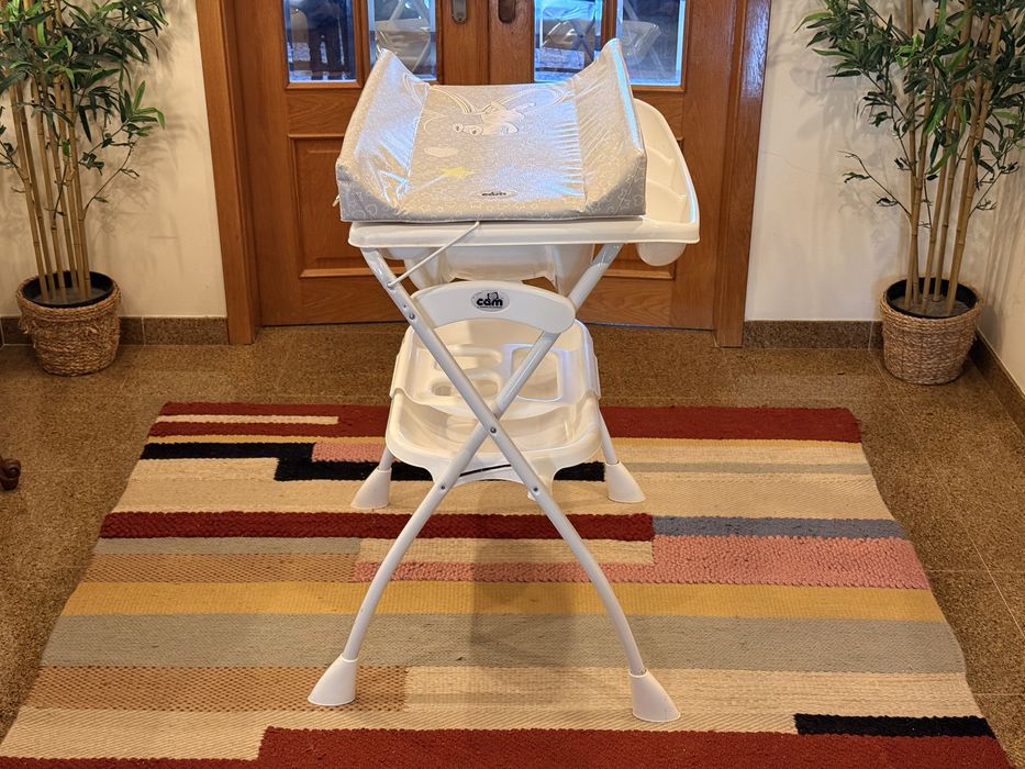 Banheira bebe com Fraldario