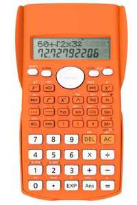 Kalkulator naukowy Helect kolor pomarańczowy