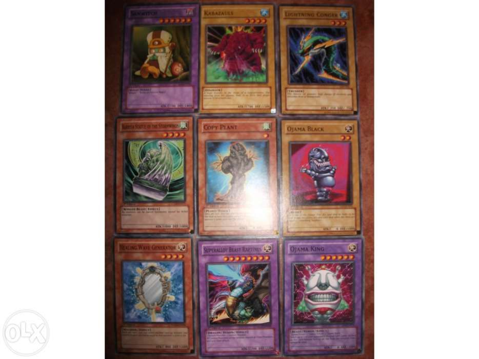 43 Cartas Yu-Gi-Oh! (Comuns)