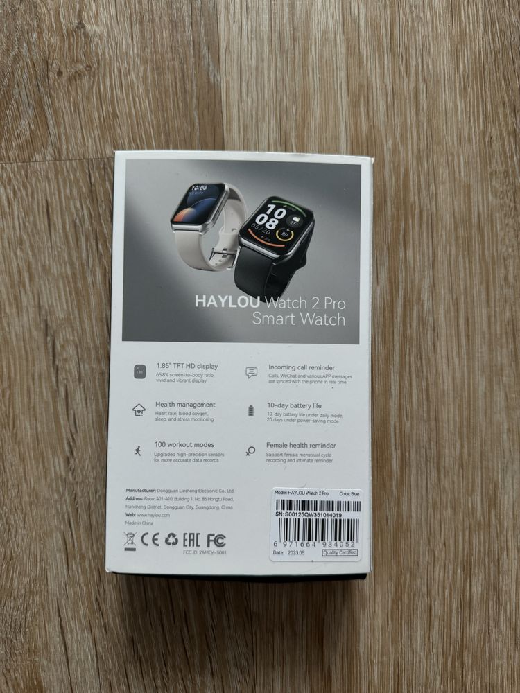 Haylou watch 2 pro