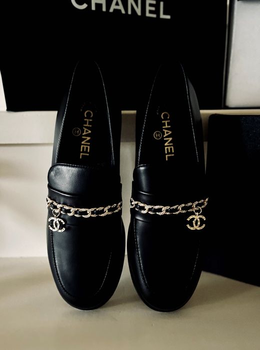Мокасины Chanel оригинал 39 размер новые