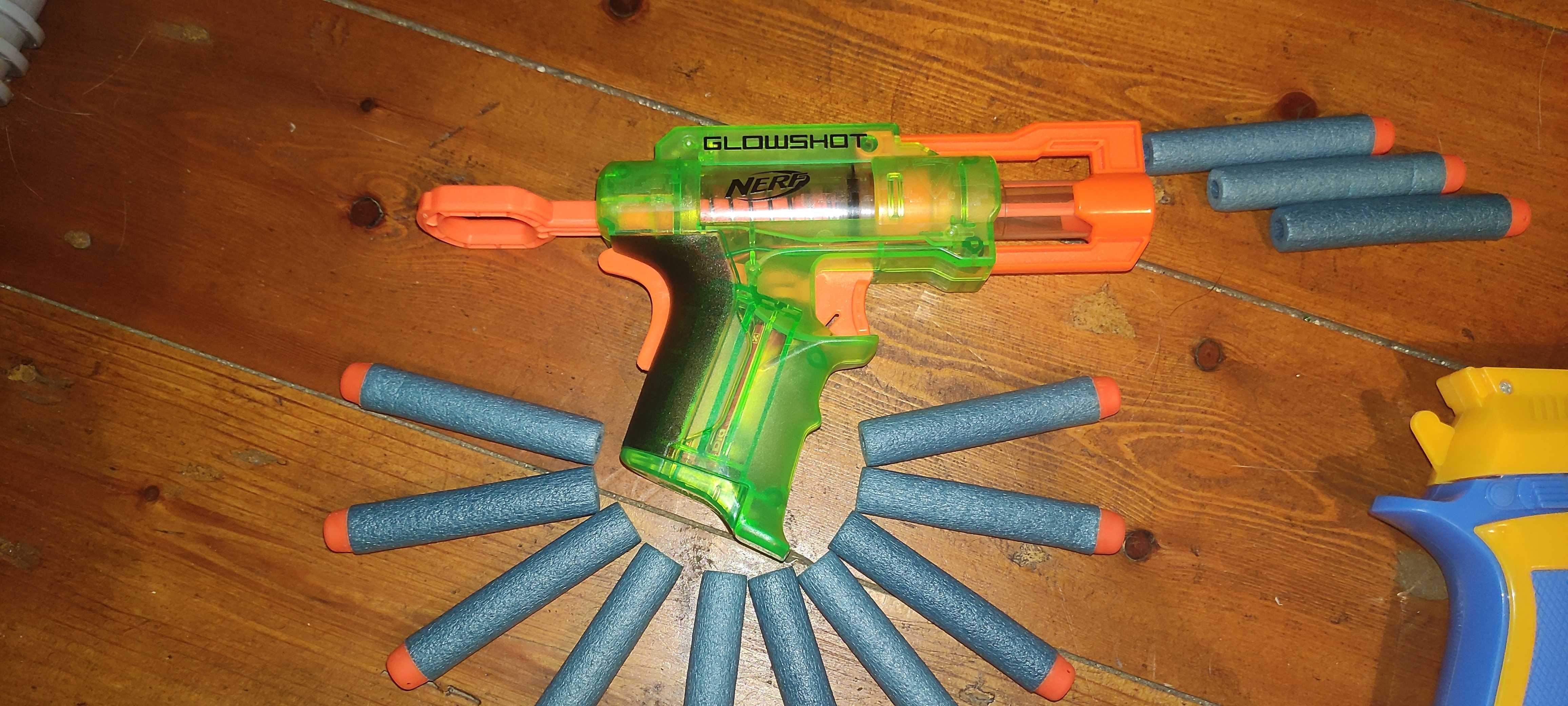 Nerf com luz e pistola de brincar