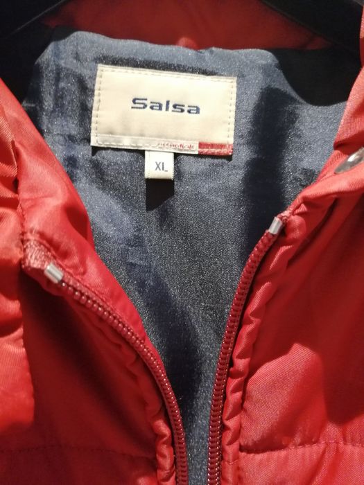 Anorak senhora Salsa vermelho