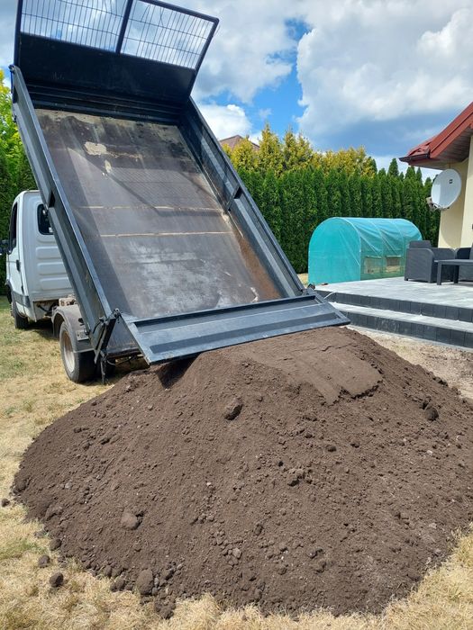 Piasek,kruszywa,ziemia ogrodowa
