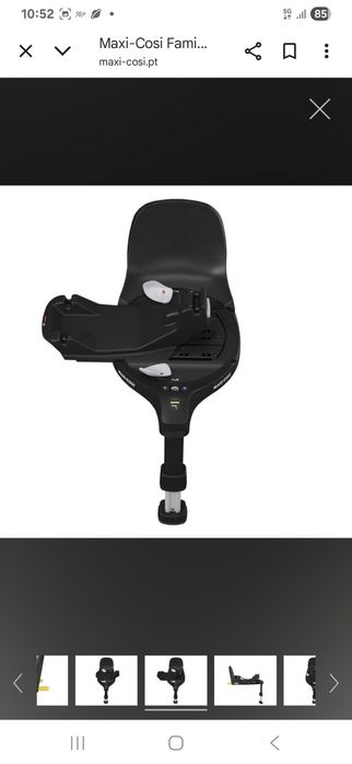 Babycoque Maxicosi Pebble 360 Pro + Base Isofix Familyfix 360