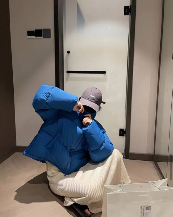 Жіноча зимова куртка оверсайз