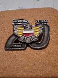 Blaszka zlot motocyklowy Honda Gold Wing Club 20 lat