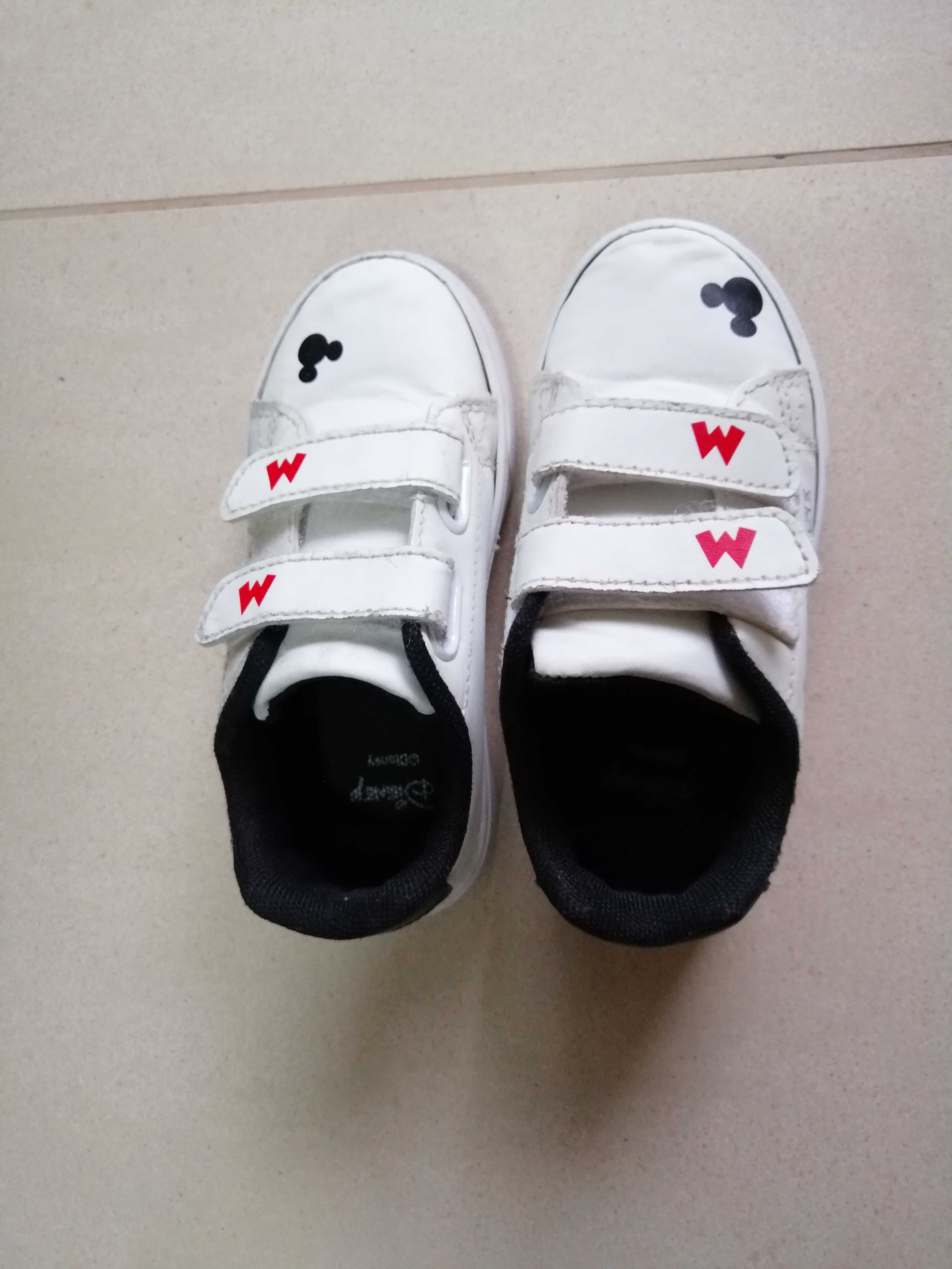 Sapatilhas do Mickey, tamanho 27