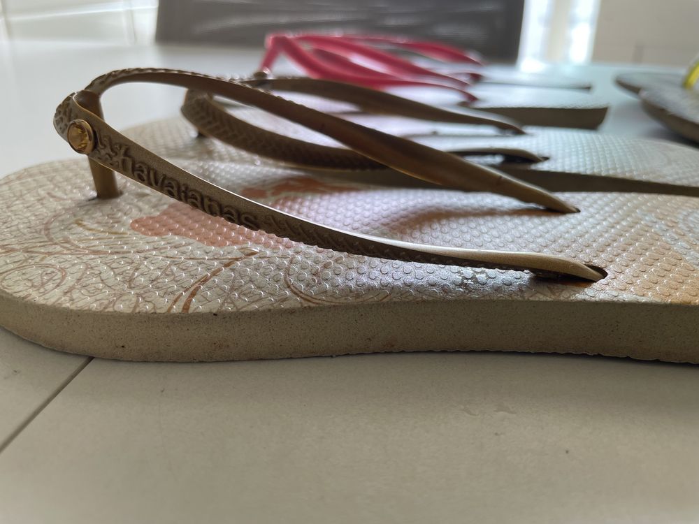 Havaianas, tamanhos diversos 5€ cada par