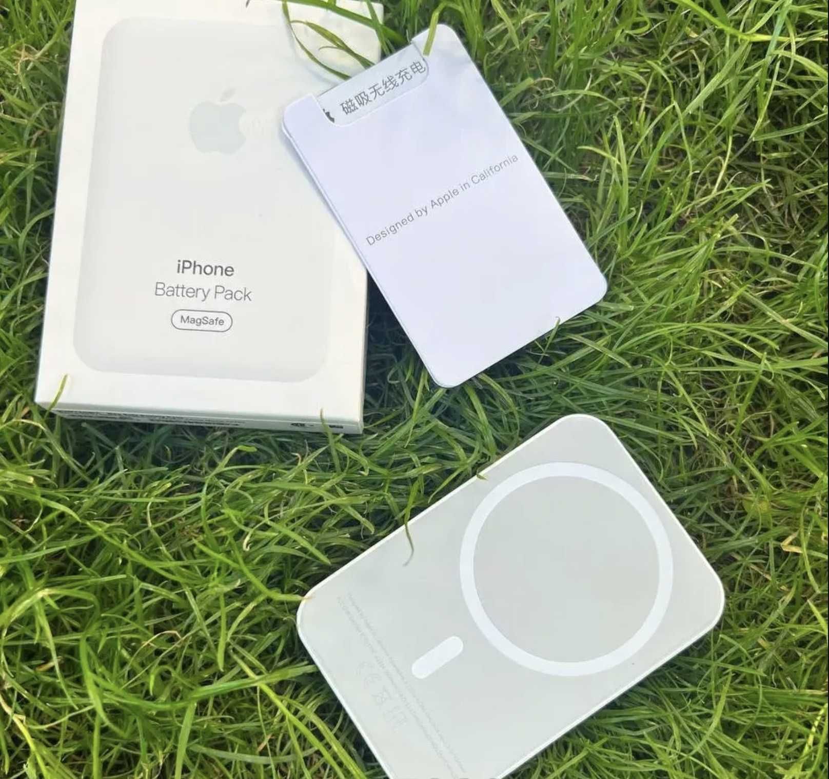 зарядный повербанк magsafe портативный магнитный в коробочке