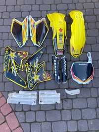 komplet plastikow plastik blotnik przod suzuki rmz 250 r 07-09