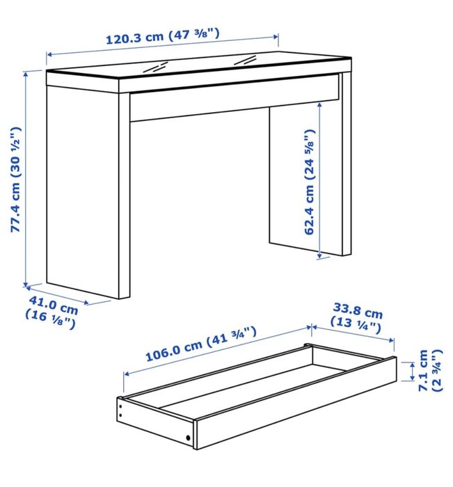 Toucador/ Móvel MALM