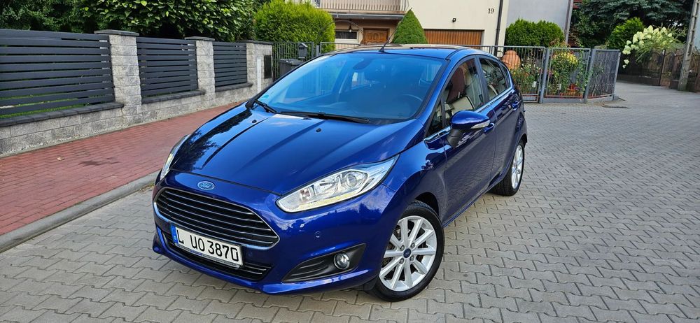 Ford Fiesta Oryginał lakier-Pełny serwis-Bezwypadkowa-Full Opcja-Jak Nowa