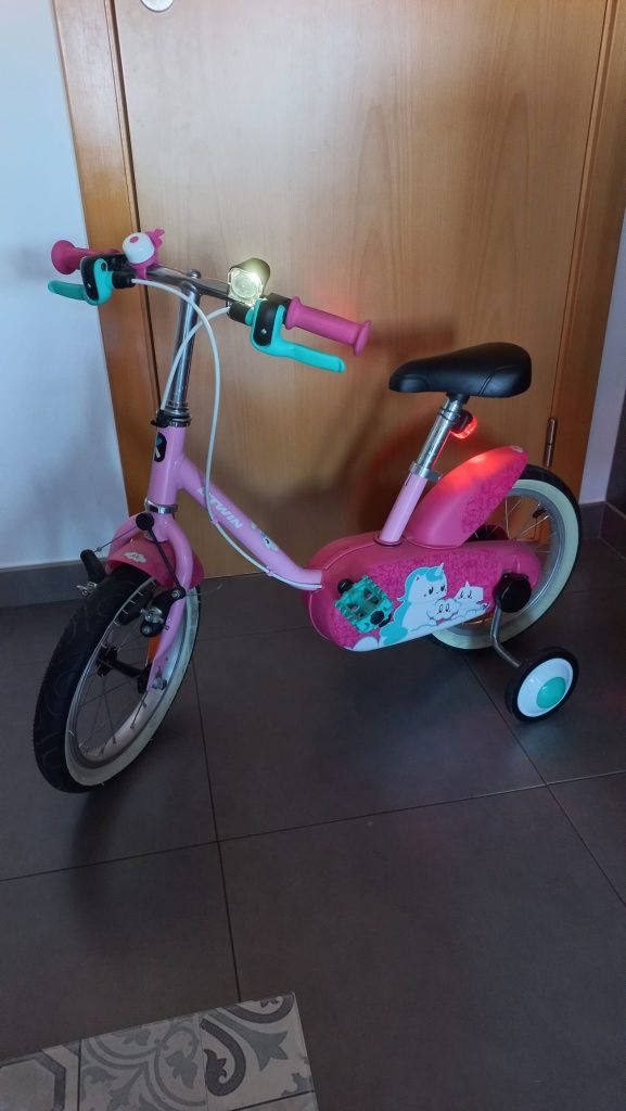Bicicleta para criança 3 a 5 anos 14 polegadas