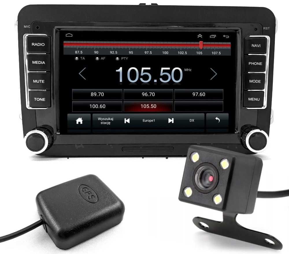 Radio Samochodowe 2DIN NAWIGACJA 7 VW PASSAT Golf Superb ANDROID WiFi