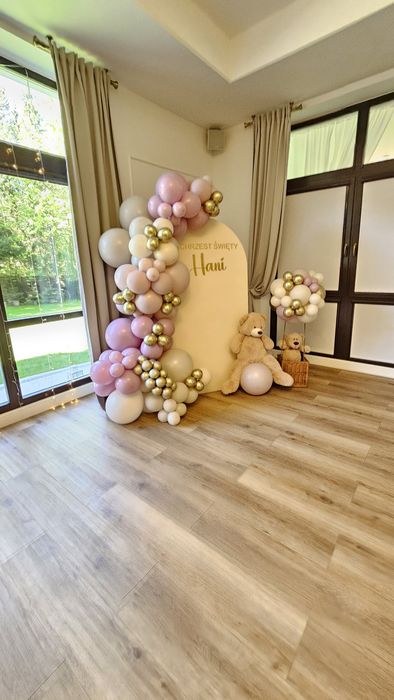 Ścianka dekoracja balony