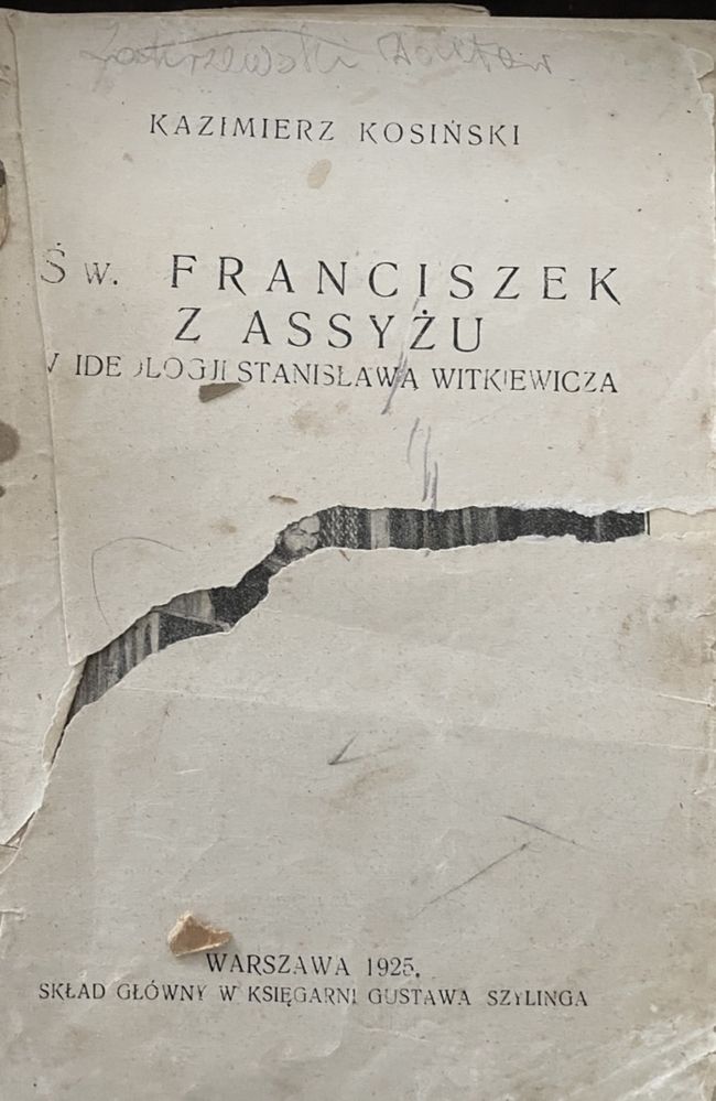 Zestaw unikatowych ksiazek - stanislaw Witkiewicz