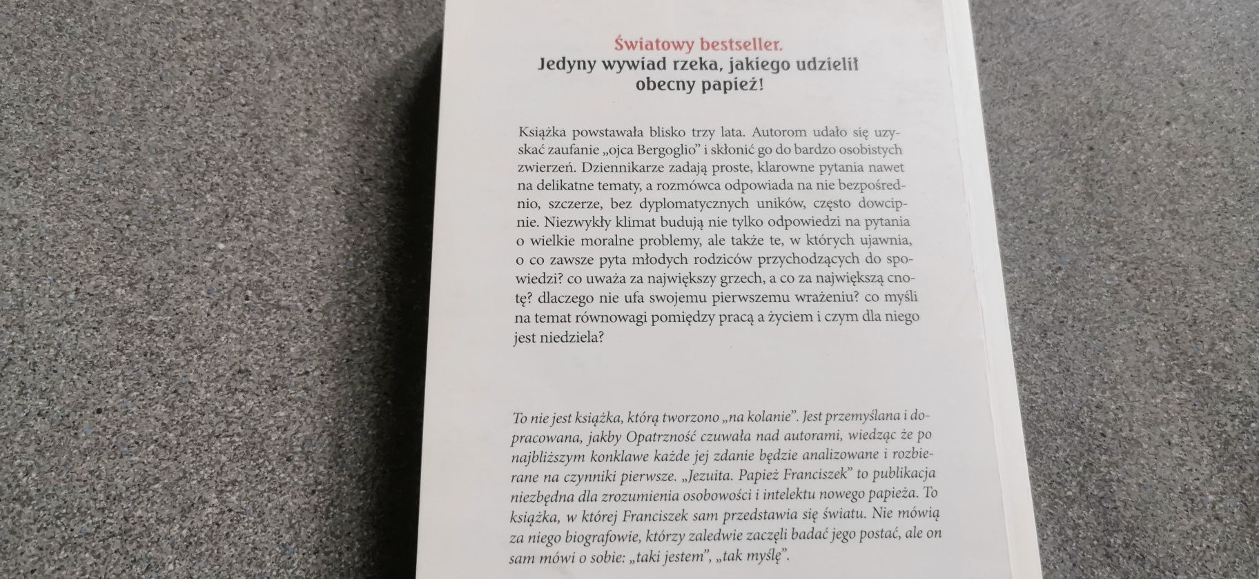 Jezuita Papież Franciszek
 Sergio Rubin Francesca Ambrogetti