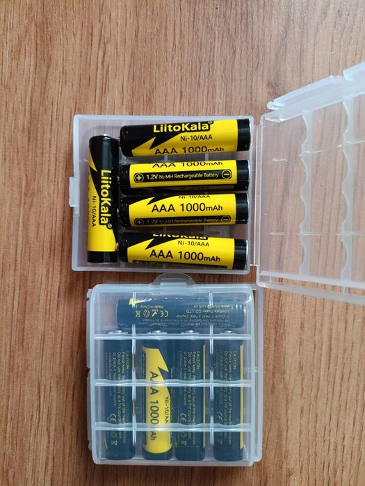 Акумулятор LiitoKala AAA 1000mAh NiMH 1шт NI-10/AAA 10 штук