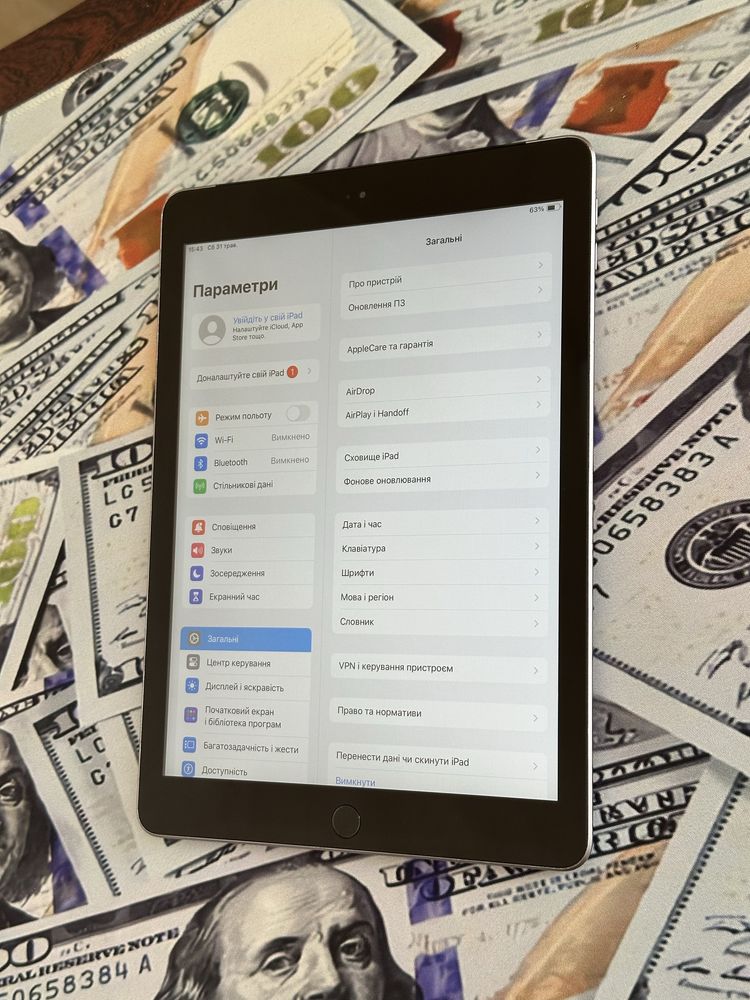 iPad 6 покоління 32Gb Wifi +LTE 4G Apple Планшет Айпад