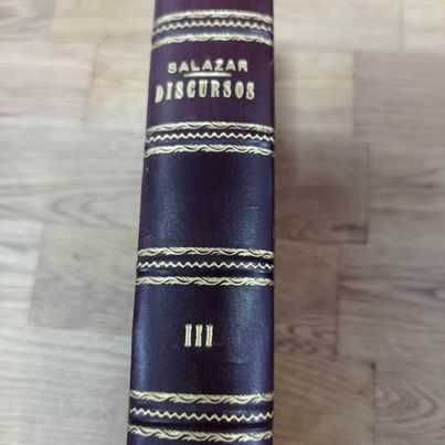 livro  Salazar discurso II - III - IV