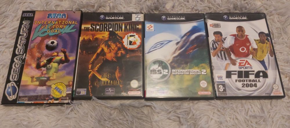 Todos 25€ Saturno e Game Cube.