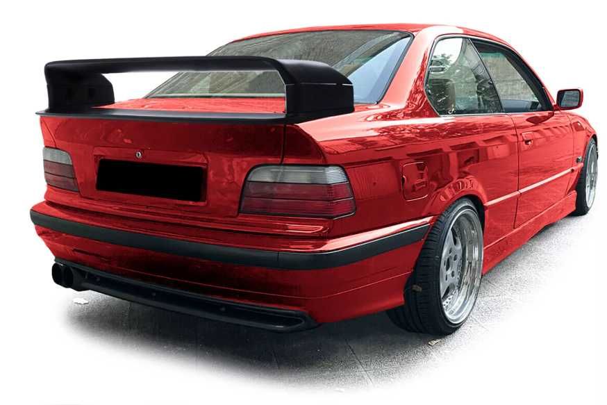 SPOJLER Lotka GT M3 Look BMW E36 Sedan Coupe SPOILER CZARNY Połysk
